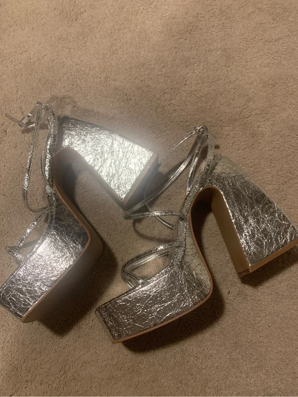 Aqua shine silver